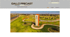 Desktop Screenshot of galloprecast.com
